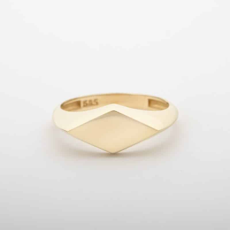 Geometrico Rhombus Ring