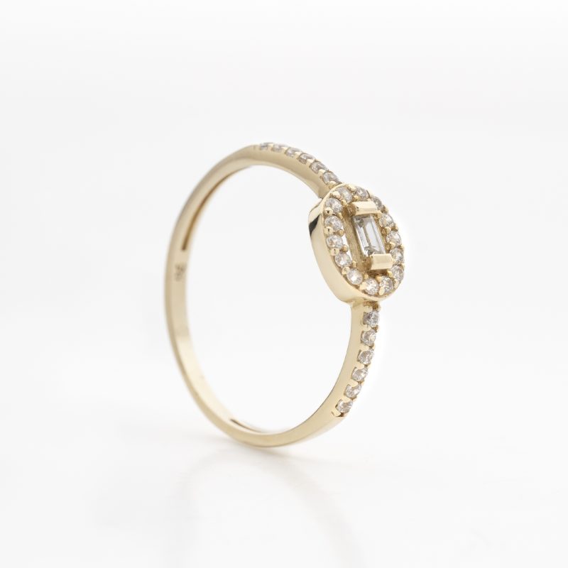 Baguette Ovale Ring - Image 2