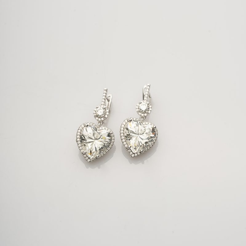 Kardia Moissanite Earrings