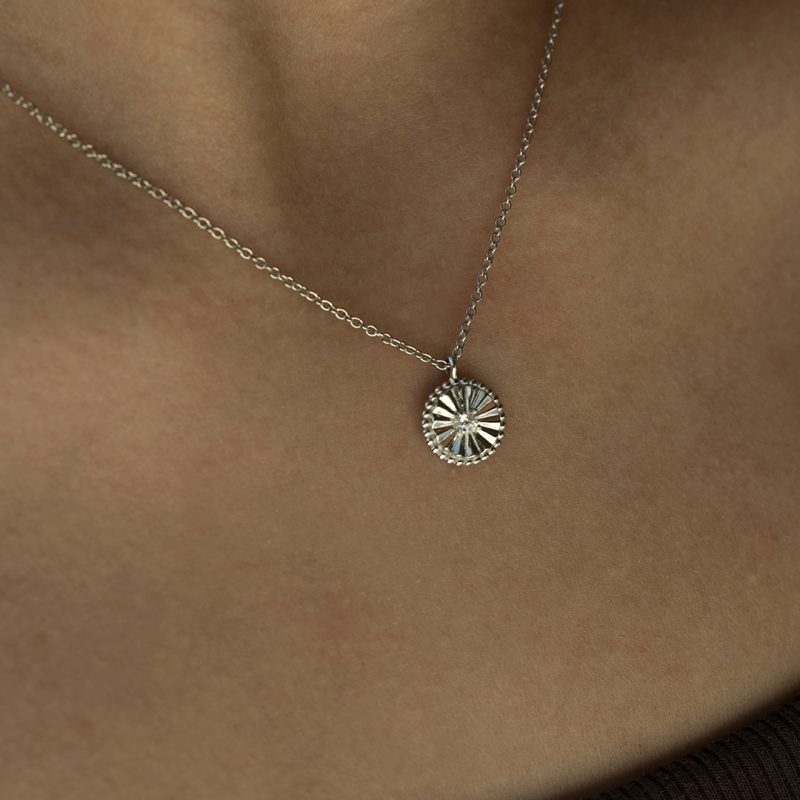 Sole Silver Necklace