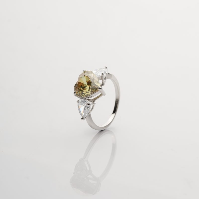 Fancy Heart Ring - Image 2